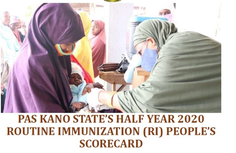 PAS Kano State 2020 RI People’s Scorecard