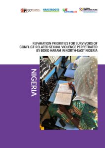 Reparation Priorities for Survivors of Conflict-Related Sexual Violence Perpetrated by Boko Haram in North-East Nigeria